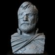 Beric02.RGB_color.jpg Beric Dondarrion from Game of thrones, 3d Printable Model, Bust, 200mm tall
