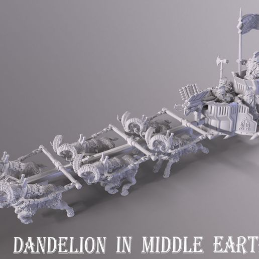 12345.jpg Dwarf of Metal Mountain -  War Chariot