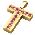 goalden.png "T Initial Gold Pendant – Ruby Stone Alphabet Necklace"