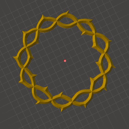 CROWN OF THORNS 3D model