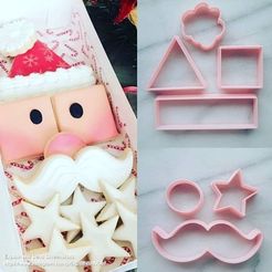 Screensh.jpg Archivo STL CHRISTMAS SANTA CLAUS COOKIE CUTTER・Diseño para descargar y imprimir en 3D
