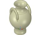 amphore12-13.jpg amphora greek cup vessel vase v12 for 3d print and cnc