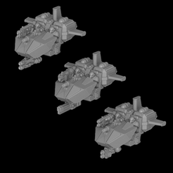 untitled.png Free 3D file Retro '93 Speeder (6-8mm)・3D printing model to download