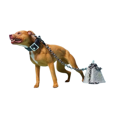 28afa149-e5ec-4578-90a5-1ea147df44cd-removebg-preview.png Chien de garde avec chaîne et poids - Modèle 3D réaliste