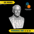 Thomas-Edison-Personal.png 3D Model of Thomas Edison - High-Quality STL File for 3D Printing (PERSONAL USE)