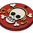 42.png keyring/ keyring jolly roger Scratchmen Apoo (one piece)