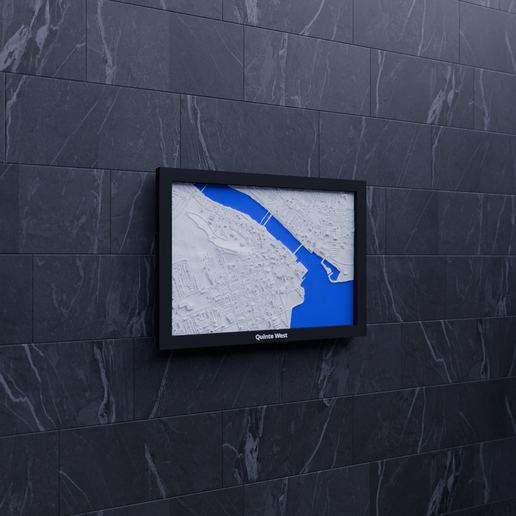 Quinte West, Canada - 3D Miniature