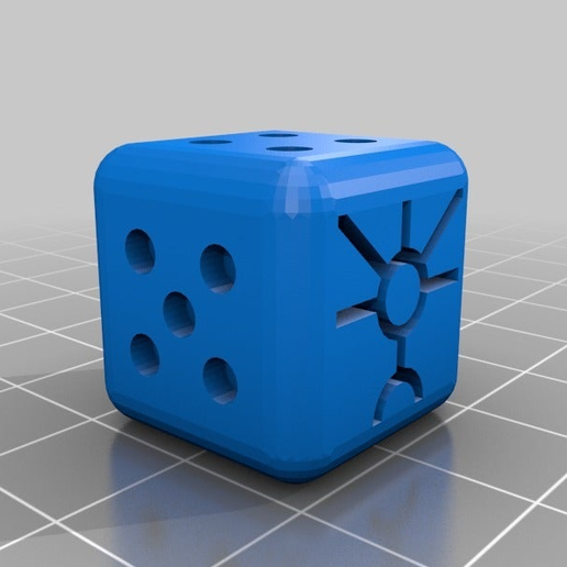 🎲 Necron dice warhammer 40k・Free STL File for 3D printing・Cults