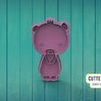 oso-boho.jpg Fichier STL Boho Bear Woodland Cookie cutter・Modèle à imprimer en 3D à télécharger