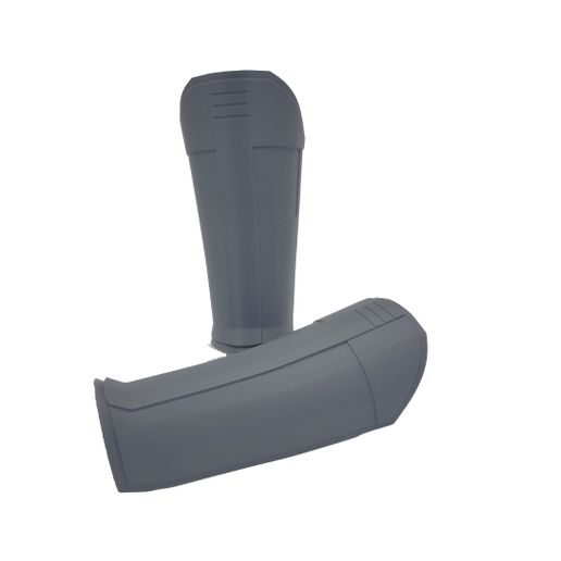 Female Shin Armor [BK]