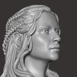 13.jpg Emilia Clarke 3D print model