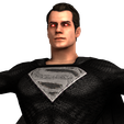 bbss0001.png Superman (Henry Cavill)  Black Suit 3d Model Download