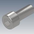 M10x25.jpg M10x16 - M10x20 - M10x25 Zylinderkopf (DIN 912) Standardschrauben
