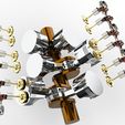 untitled.15.jpg orks Design of 3D Mathematical Modeling Drawing for Turbo V6 Six Cylinder Engine