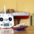 3.jpg Datei STL Micro RC boat・Design für 3D-Drucker zum herunterladen