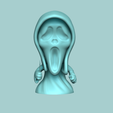 r8.png Scream Ghostface Chibi STL - Funko Style - Horror Character