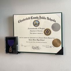 portada.jpg Wall Mount Diploma and Medal Holder