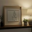 sittingMan.jpeg Lost in a Book - Serene Reader 3D Relief Wall Art STL