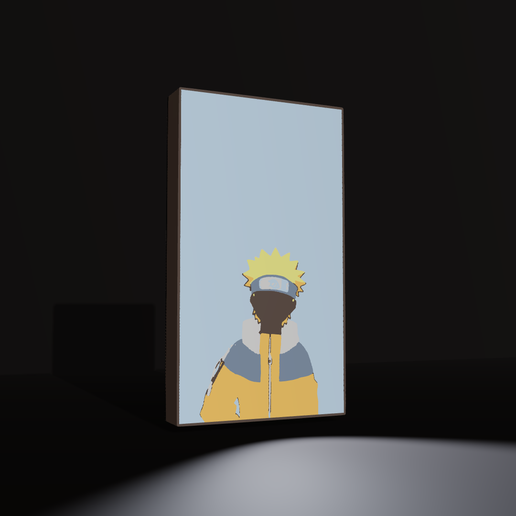 Naruto Vector LED Lightbox / Night Light
