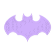 Bat_70mm_t3mm.stl Bat Logo