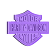 Harley_Logo.stl Harley Davidson Logo