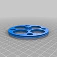 CirclesWheel-4mm-3.5CS-93ID.jpg Parametric Robot Wheel (Circles)