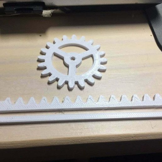Free STL file Rack And Pinion・3D printable model to download • Cults