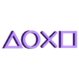 LOGO PLAY STATION.stl LOGO PLAYSTATION