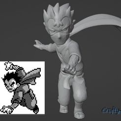 2.jpg 3D-Datei Pokemon-Gym-Leiter Koga/Kyo・3D-druckbare Vorlage zum herunterladen