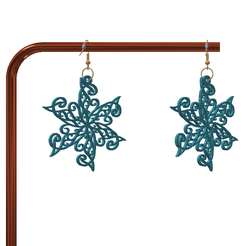 Screenshot-2023-05-05-140217.png STL-Datei Weihnachts-Ohrringe・3D-druckbares Modell zum Herunterladen