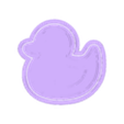patinho.stl 🦆 Gummi-Ente Ausstechform + Stempel + Griff | STL-Datei