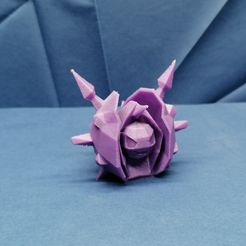 IMG_20210421_125018.jpg Download STL file Cloyster Low Poly Pokemon • 3D printing template, 3D-mon