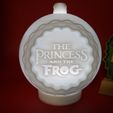 IMG_20230907_115623793.jpg The Princess And The Frog Disney CHRISTMAS ORNAMENT TEALIGHT WITH TWIST LOCK CAP