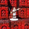 Femme Spear Leader Gesturing.jpg STL file Ice Age Elder Farseer・3D print design to download