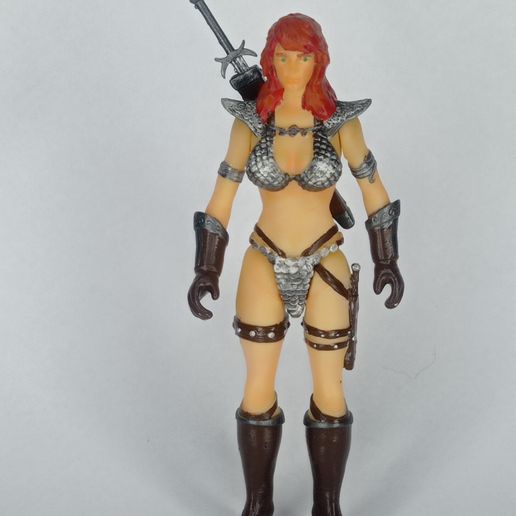 red sonja action figure
