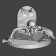 4113df1d005e22b1f19c0d64d83c0094_display_large.JPG 28mm Undead Skeleton Warrior - Climbing out of Grave 1