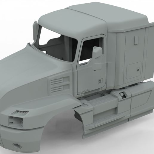 0013.jpg Mack Anthem Remastered Fahrerhaus im Maßstab 1/14