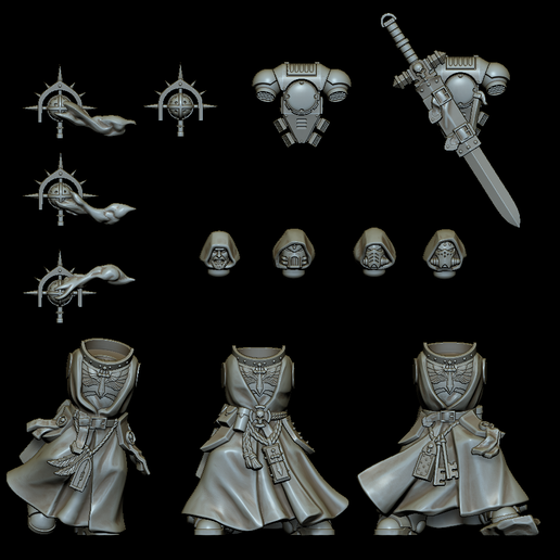 Dependable Inner Allies BODY KIT 3D model