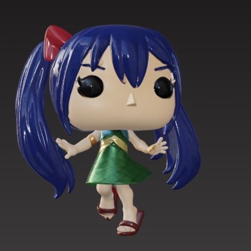Wendy Marvell Fairytale Funko Pop - 3D model önizlemesi