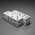 Puppy-D6-3.png Puppy Dog Pawprint Dice D6