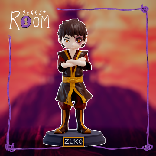 Zuko avatar 3D model