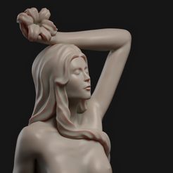 IMG_0388.jpg Stylized sculpture of goddess Dibella from The Elder Scrolls