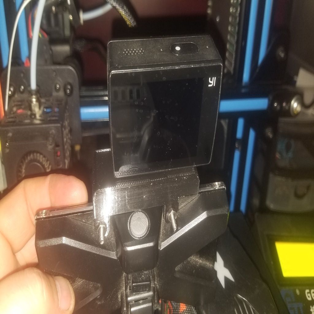 Download free STL file HEADLAMP CAMERA MOUNT • 3D printing template ・ Cults