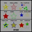 Ornaments_STAR.jpg Christmas Tree Ornaments / Earrings