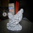 20210914_044805-01.jpeg Fichier STL Poulet avec poussins sans support・Objet imprimable en 3D à télécharger