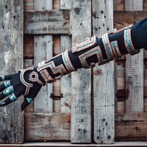 Link_arm_totk_01_3D_print_STL.jpg Link's Ultrahand TOTK