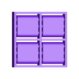 fliptrix_v1.1.stl Fliptrix - customizable print-in-place dot matrix style flip board display
