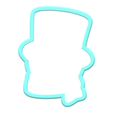 1.png Snowman Cookie Cutter | STL File