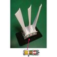 0-Fan-Pin-Assy01.jpg Jet Engine Component (5-2); Fan, Metal Blade, Pin/Rivet type
