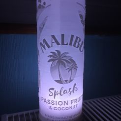 IMG_2914.jpg STL file lamp lithophany can malibu splash passion fruit・3D print design to download
